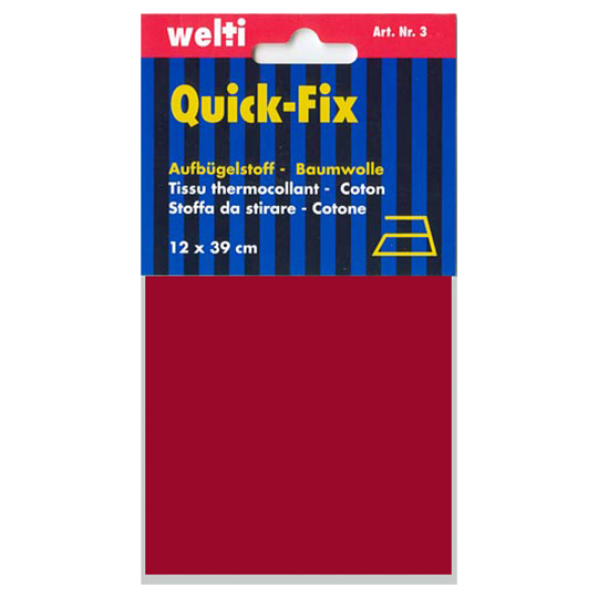 Patching fabric Quick-Fix fine, red image number